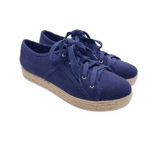 Abound Navy Blue Canvas Sneakers